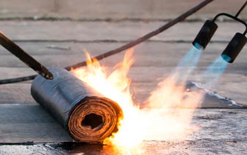 Pentre Ffwrndan asphalt flat roofing repairs