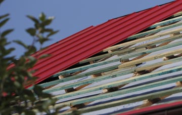 Pentre Ffwrndan corrugated roofing costs