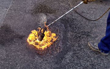Pentre Ffwrndan flat roofing repairs
