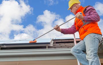 Pentre Ffwrndan soft wash roof cleaning
